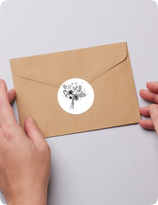 Envelope Sticker Illustration